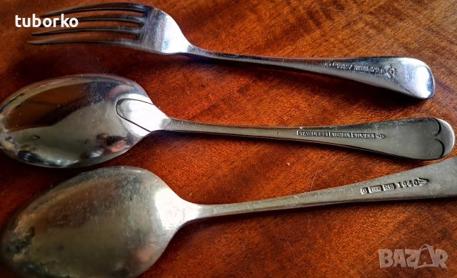 Посребрени прибори, снимка 8 - Колекции - 53860445