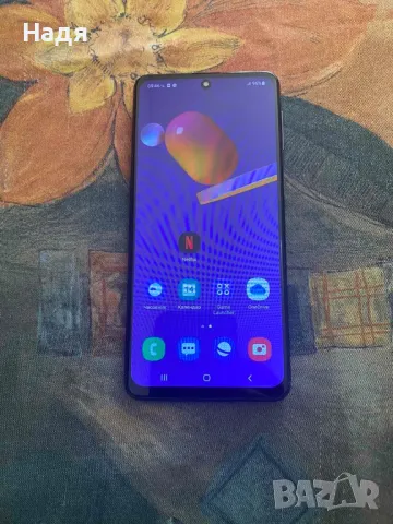 Samsung Galaxy M31s-128GB/6GB,Dual SIM,Blue,зарядно, снимка 3 - Samsung - 47064144