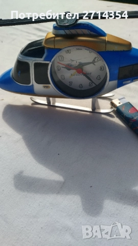 Пластмасов часовник хеликоптер , снимка 2 - Други - 51962288