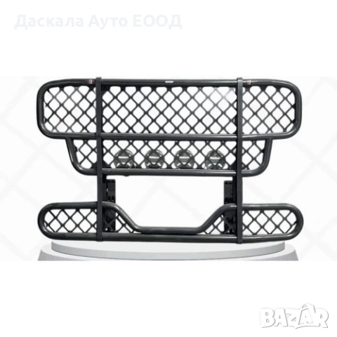 Булбар за СКАНИЯ Scania S 500 2017г.+ , с мрежа, черен гланц