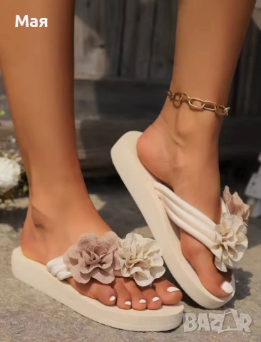 13 евро нови дамски джапанки номер 38, снимка 4 - Джапанки - 52091951