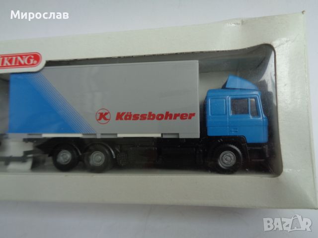  WIKING H0 1/87 MAN КАМИОН МОДЕЛ ИГРАЧКА КОЛИЧКА, снимка 2 - Колекции - 45794237