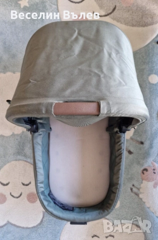 Бебешка количка Harvey 3 Premium Emerald Green, снимка 10 - Детски колички - 51285729