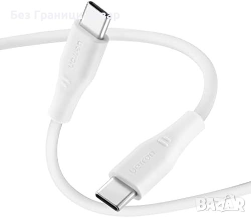 Нов USB C кабел за зарядно устройство телефон Samsung Sony Huawei 1 метър, снимка 2 - Селфи стикове, аксесоари - 40715051