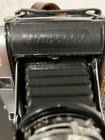 Мехов стар фотоапарат, снимка 5 - Антикварни и старинни предмети - 52266342