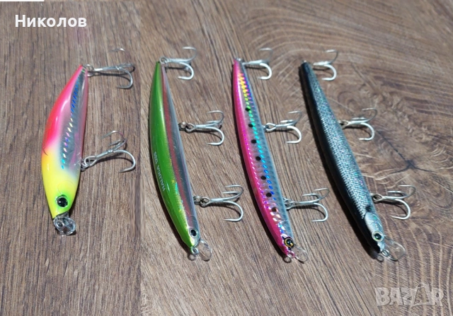 Морски воблери IMA и Lucky Craft (98-153 мм.), снимка 3 - Такъми - 53616344