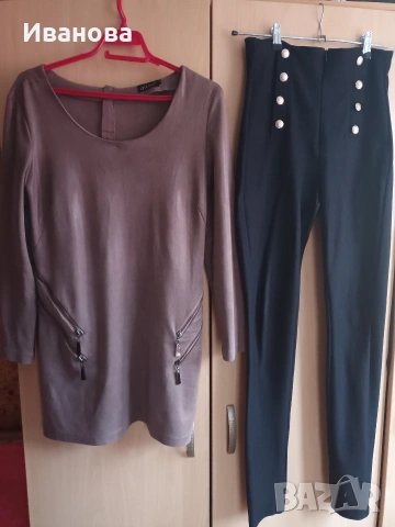 Сет от стилна туника и панталон/клин Юнона, снимка 2 - Туники - 53503276