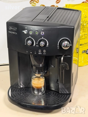 Кафемашина кафе автомат delonghi magnifica с гаранция, снимка 7 - Кафемашини - 52488648