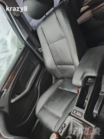 Кожен Салон BMW E46 Седан с подгрев, снимка 2 - Части - 52894042