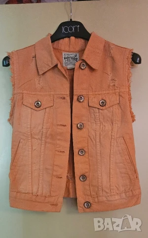 Дънков елек, S размер , снимка 3 - Елеци - 51308356