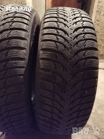 Продавам 2 броя зимни гуми 195.65.15 на 1 сезон дот 2020 KUMHO , снимка 2 - Гуми и джанти - 52658344