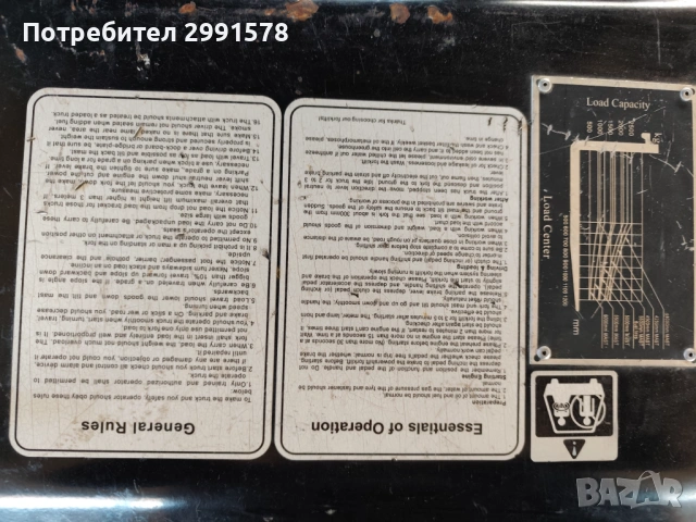 Мотокар, Дизел, MAXIMAL 25, снимка 6 - Индустриална техника - 53617273