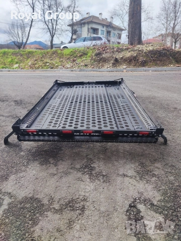 Покривен багажник MXO с LED светлини – масивен офроуд модел