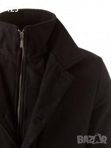 Мъжко палто вълна 60%, снимка 3 - Палта, манта - 53401484