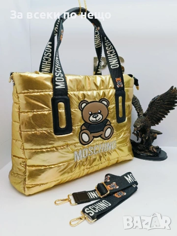 Moschino Дамска Чанта Мошино - Различни Цветове Код A1361, снимка 3 - Чанти - 53932399