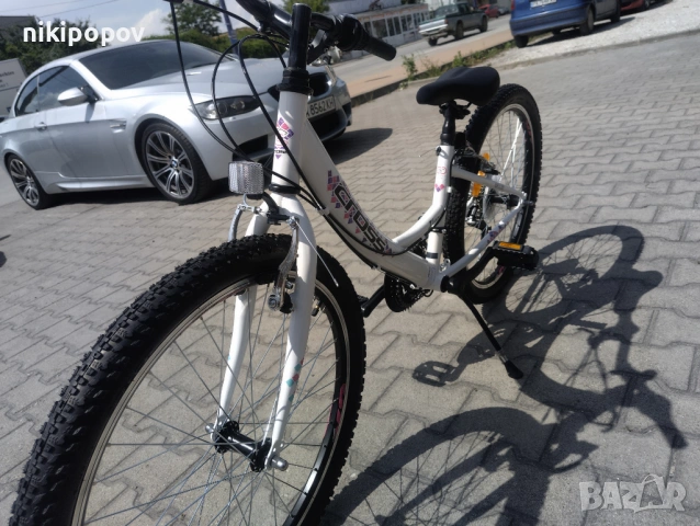 CROSS Велосипед 24" ALISSA бял, снимка 6 - Велосипеди - 53839188