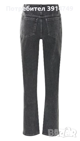 НОВИ jeans / дънки права кройка, стандартна дължина на крачола, висок колан, 99% памук