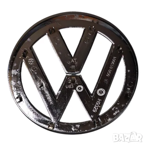 135мм Предна емблема за Фолксваген Пасат 7 Голф VW 2011-19г. 5G0 853 601, снимка 3 - Аксесоари и консумативи - 42920379