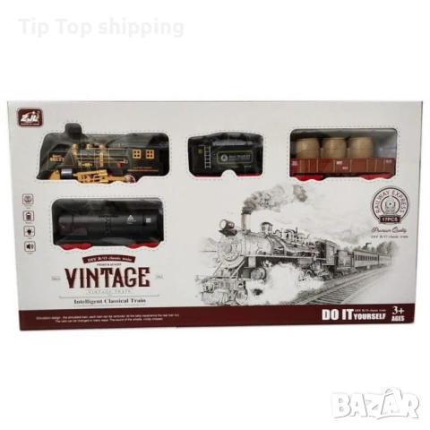 🚂 Винтидж влакче с релси – 17 части забавление!
, снимка 7 - Влакчета, самолети, хеликоптери - 50946648