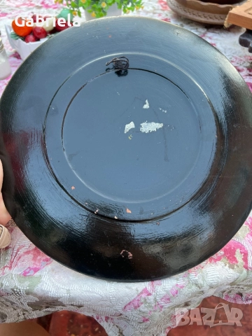 Ръчно рисувани чинии за стена, снимка 2 - Декорация за дома - 51514117