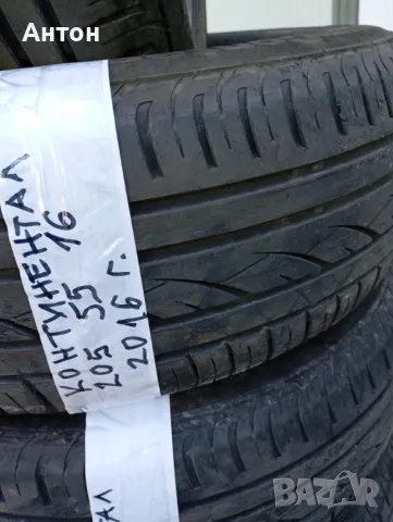 Гуми Континентал 4 бр летни205/55/16, снимка 4 - Гуми и джанти - 50250520