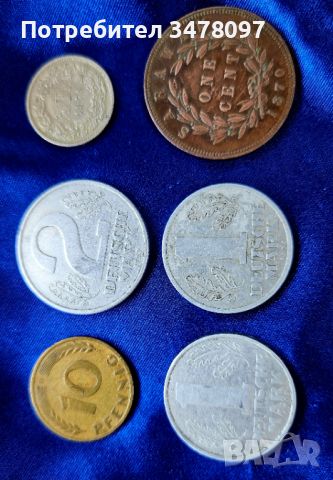 6 броя стари монети, снимка 5 - Колекции - 46405186