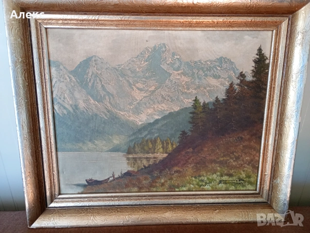 Масло на платно!