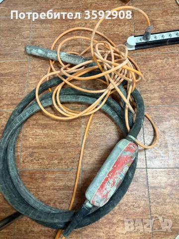 Високочестотен вибратор за бетон HERVISA PERLES T RUNNER , снимка 6 - Други машини и части - 52658623