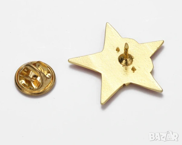 Червена Звезда СССР Значка Червената Армия Брошка Военна Униформа 23Февруари Ден Защитника Отечество, снимка 3 - Колекции - 53594730