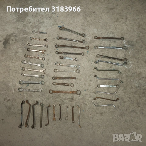 голям лот инструменти. лули и звезди  40 броя ., снимка 2 - Ключове - 53916376