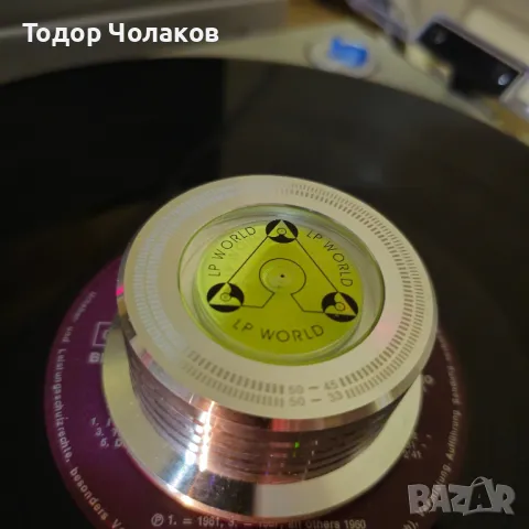 ПРОМО/Клампа за грамофон/нова/запечатана 50Hz LP, снимка 4 - Грамофони - 49793732