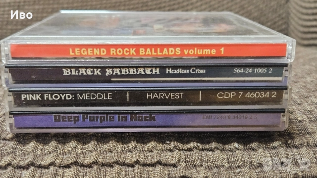 4 диска с рок, снимка 1
