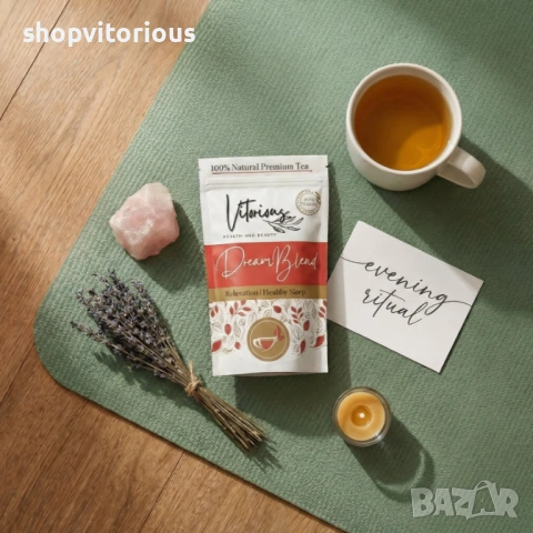 Dream Blend – билков чай спокоен сън и релакс без лекарства, снимка 5 - Хранителни добавки - 54288767