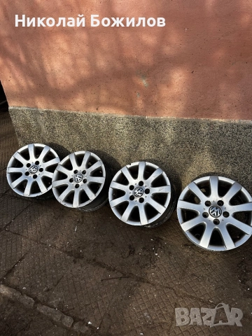Продавам 15 цола джанти за Vw Golf 5 5x112 
