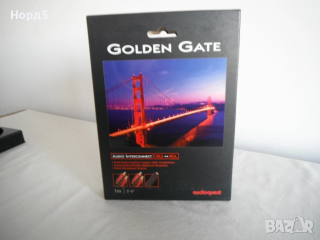 Golden Gate-Audioquest-интерконектен кабел