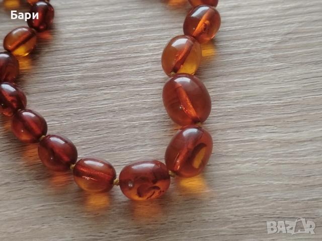 Красив гердан от кехлибар, снимка 8 - Колиета, медальони, синджири - 53312892