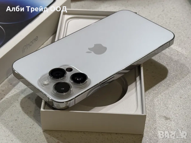 Phone 14 Pro Max 256GB Silver (Бял) - 87% Батерия, Отличен., снимка 6 - Apple iPhone - 53718687