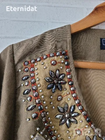 Нова бутикова бохо рокля бродерии и камъчета , снимка 3 - Рокли - 50303012