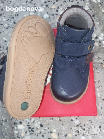 Нови бебешки oбувки KicKers, 20 номер, снимка 10 - Детски обувки - 53997076