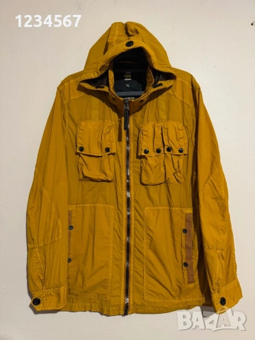 G-Star Ospak Hooded Straight Nylon Jacket Overshirt.