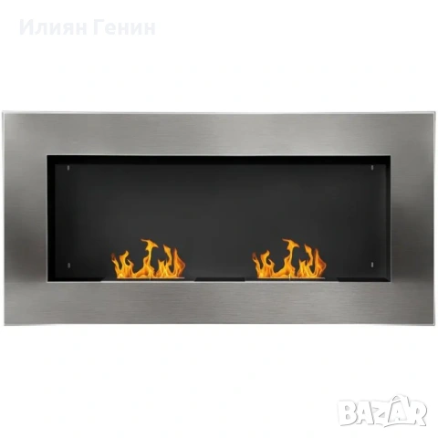 HOMCOM Биоетанолова камина 110 x 54 см, снимка 9 - Камини - 54164223