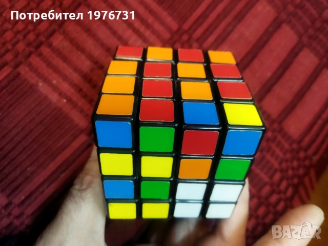 Кубчето на Рубик- RUBIKS KUBE - Оригинал- Голям размер , снимка 7 - Игри и пъзели - 53906099