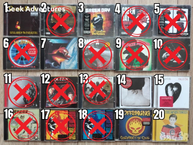 Rock/Punk Metal Music Albums CDs Оригинални Рок Пънк Музикални Дискове, снимка 2 - CD дискове - 46680866