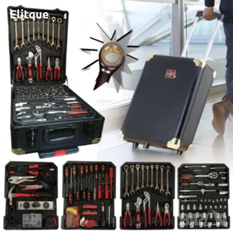 Куфар с иструменти 499 части KRAFTROYAL B-449-KR