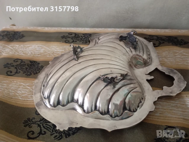 Купа за ядки арт деко, снимка 6 - Антикварни и старинни предмети - 51182160