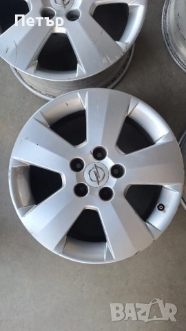 ОРИГИНАЛНИ АЛУМИНИЕВИ ДЖАНТИ ЗА ОПЕЛ -5х110х65-16 цола, снимка 2 - Гуми и джанти - 53987573
