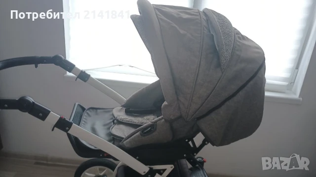 Бебешка количка Lorelli 3 в 1 комбинирана, снимка 7 - Детски колички - 51091711