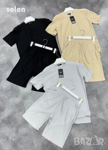 мъжки комплект Зара, снимка 3 - Спортни дрехи, екипи - 50731113