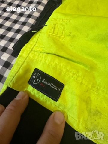 Snickers 6331 Hi-Vis CORDURA мъжки работен панталон размер 64//3XЛ, снимка 5 - Спортни дрехи, екипи - 46631168