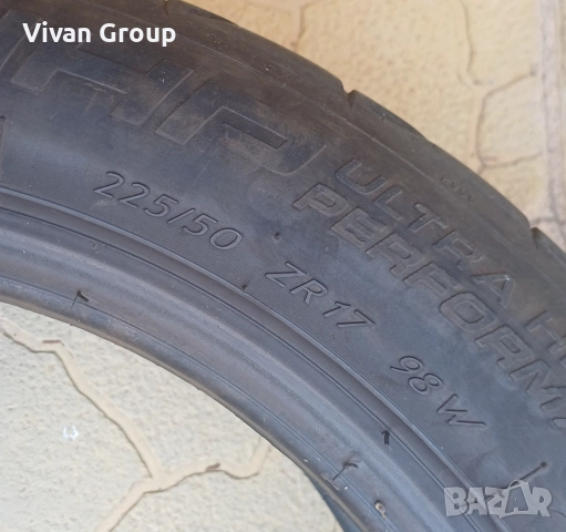 1 брой лятна гума Riken 225/50 R17, снимка 6 - Гуми и джанти - 51582023